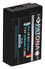 Patona 1352 Platinum LP-E17 USB-C Canon Batarya