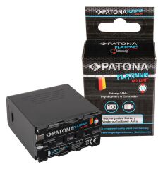 Patona 1336 Platinum NP-F970 LCD USB Output Sony Batarya