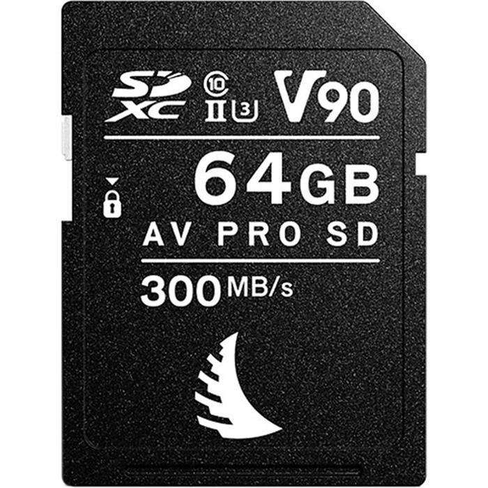 Angelbird 64GB SDXC AV Pro MK2 300MB/s UHS-II V90 U3 Hafıza Kartı