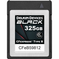 Delkin Devices 325GB Black CFexpress Type-B Hafıza Kartı