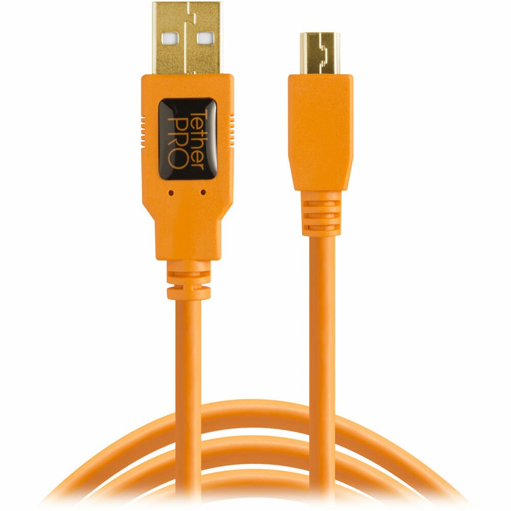 Tether Tools CU5451 4.6m USB Kablosu (USB - 5Pin Mini USB)