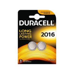 Duracell CR2016 2'li Lityum Düğme Pil (SKT: 2024)