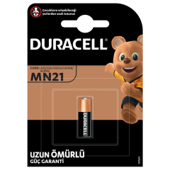 Duracell MN21/A23 12V Alkalin Pil (SKT: 2025)