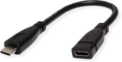 USB-C 50cm Erkek Dişi Uzatma Kablosu