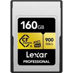 Lexar 160GB Professional CFexpress Type A Gold Serisi Hafıza Kartı