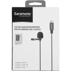 Saramonic LavMicro U3B USB-C Android Yaka Mikrofonu 6 Metre
