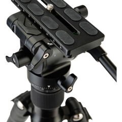 Fotopro MH-6A Metal Fluid Video Tripod Başlığı