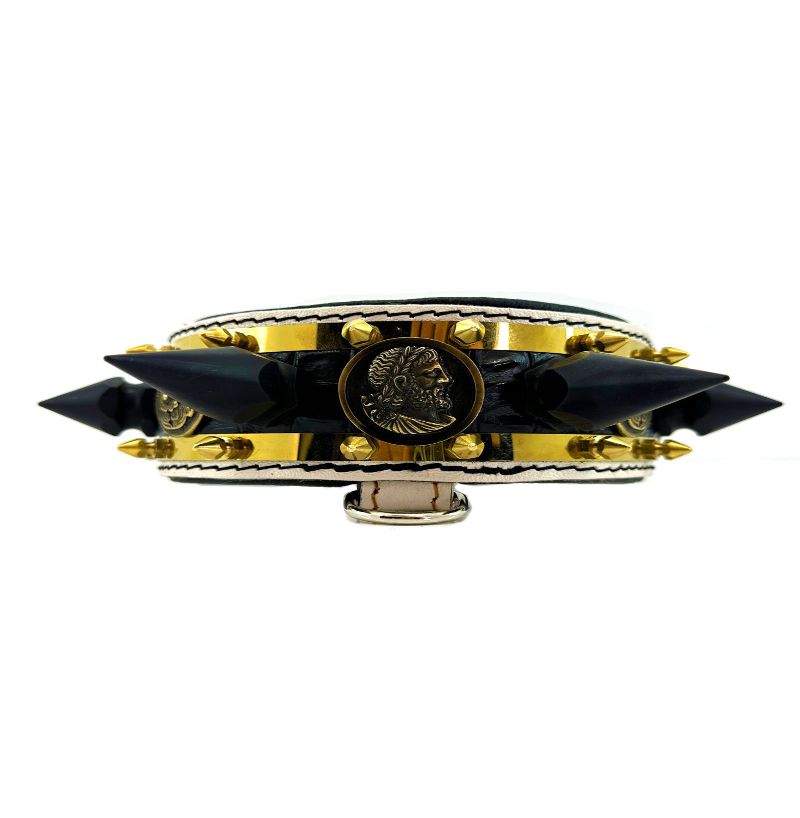 Big Spiked Ancient Rome Dog Collar
