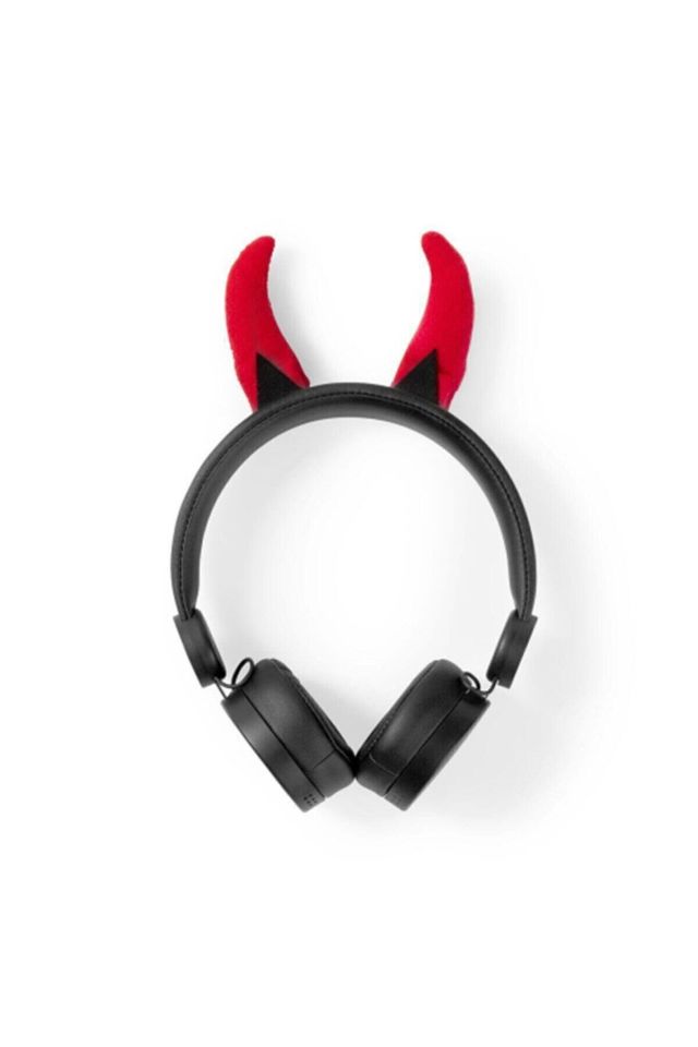 Nedis Danny Devil Çıkarılabilir Aksesuarlı Kulak Üstü Çocuk Kulaklığı