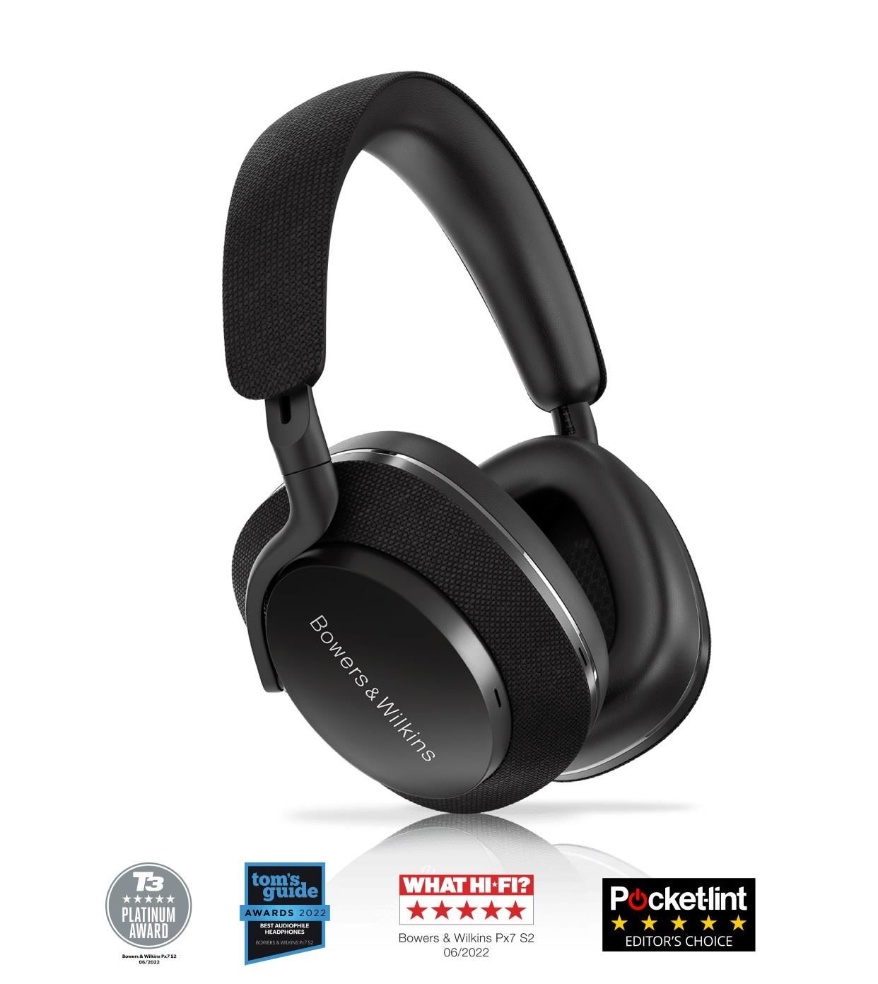 Bowers&Wilkins Px7 S2 Kulak Üstü Bluetooth Kulaklık Siyah