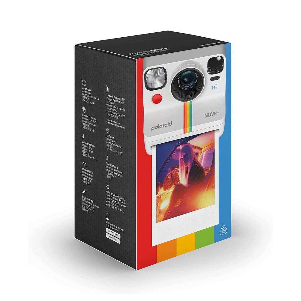 Polaroid Now+ Generation 2 - Fotoğraf Makinesi - Beyaz