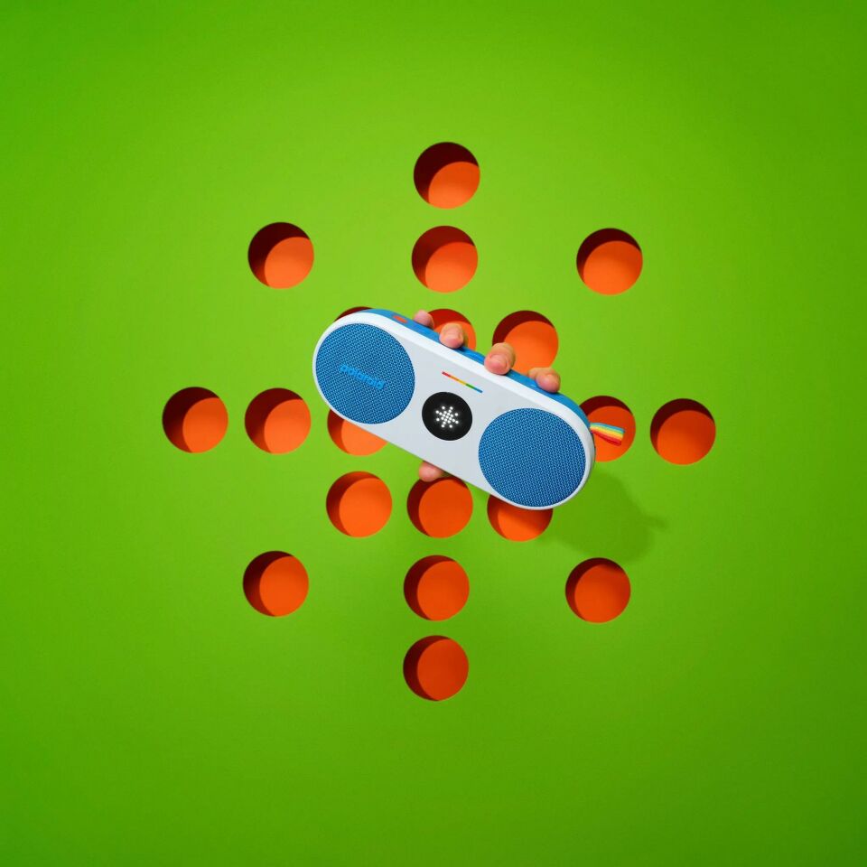 Polaroid Player P2 Bluetooth Hoparlör - Siyah & Beyaz