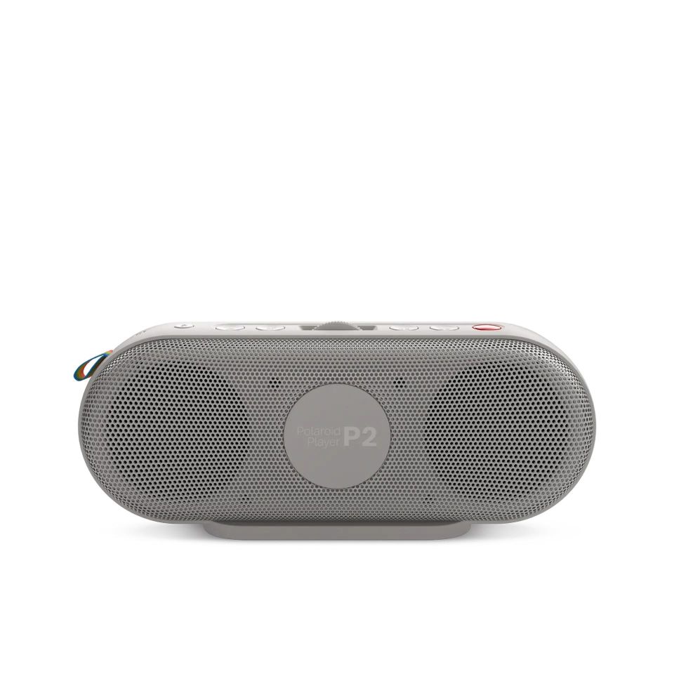 Polaroid Player P2 Bluetooth Hoparlör - Gri & Beyaz