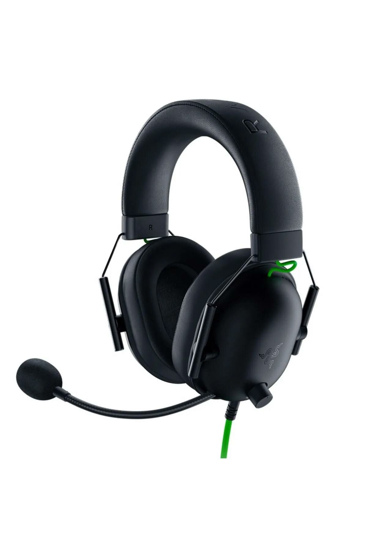 Razer BlackShark V2 X Kulak Üstü Kablolu Oyuncu Kulaklık Siyah