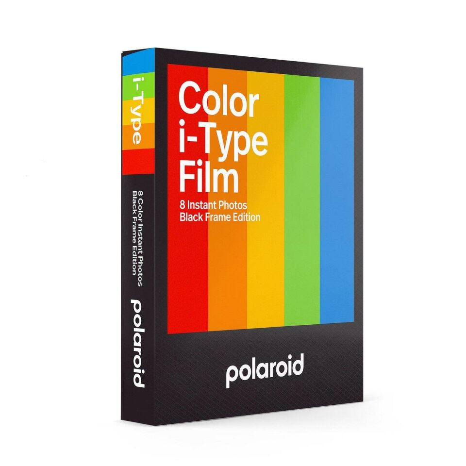 Polaroid Color Film - Siyah Fotoğraf Baskı Kâğıdı