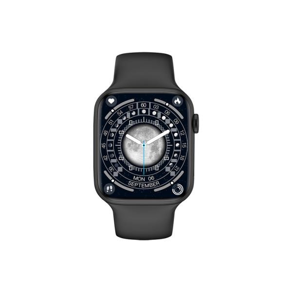 Wiwu SW01 Pro Suya Dayanıklı iOS ve Android Uyumlu Akıllı Saat Siyah