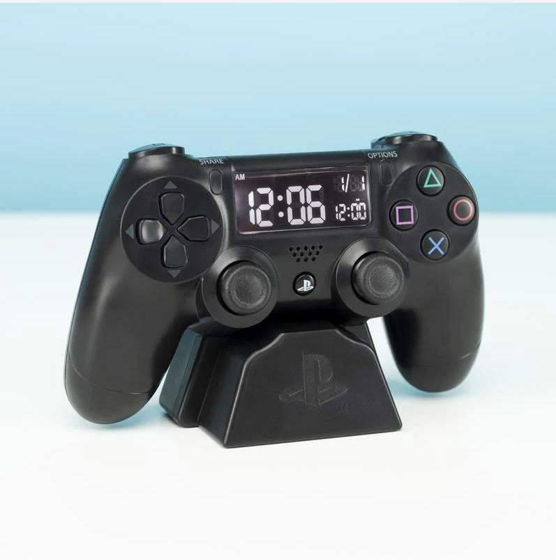 Playstation Joystick Dijital Çalar Saat Siyah