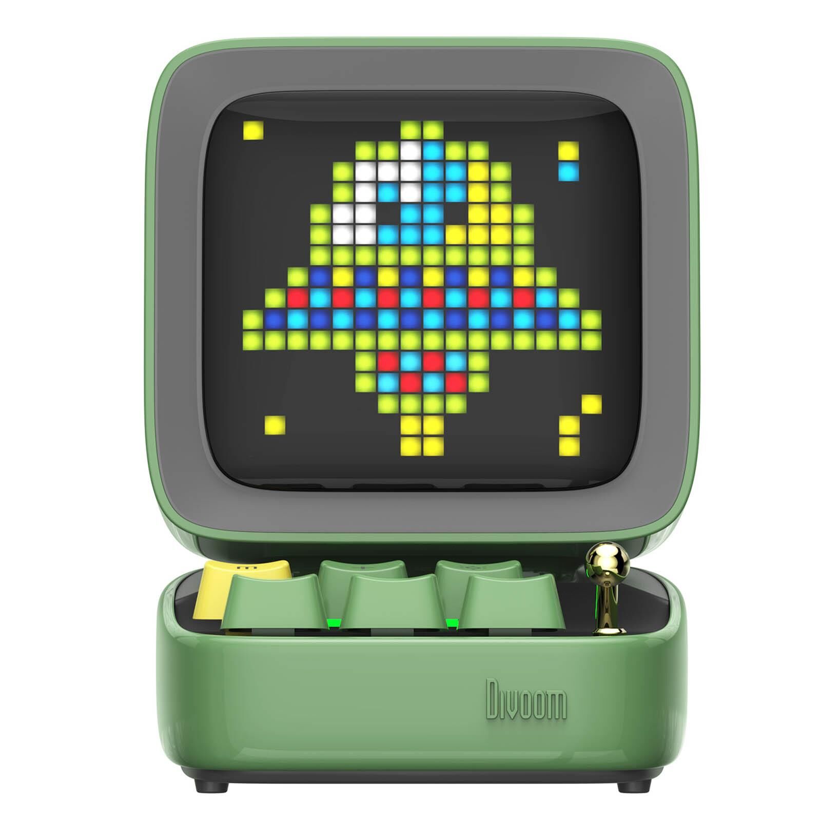 Divoom DitooPro Piksel Ekranlı Hoparlör Yeşil
