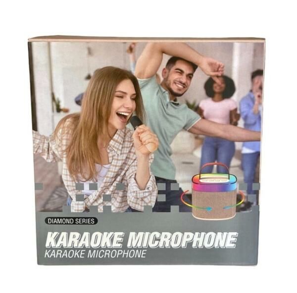 Doppler Diamond Karaoke Mikrofon Krem