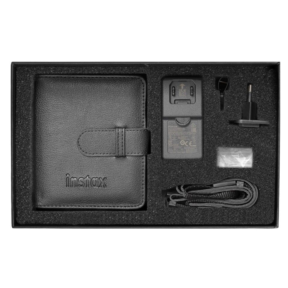 İnstax Neo 90 Classic Siyah Fotoğraf Makinesi Siyah Special Box