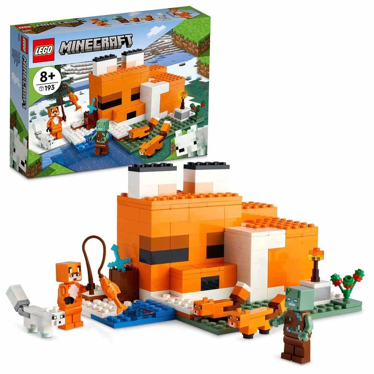 Lego 21178 Minecraft Tilki Kulübesi