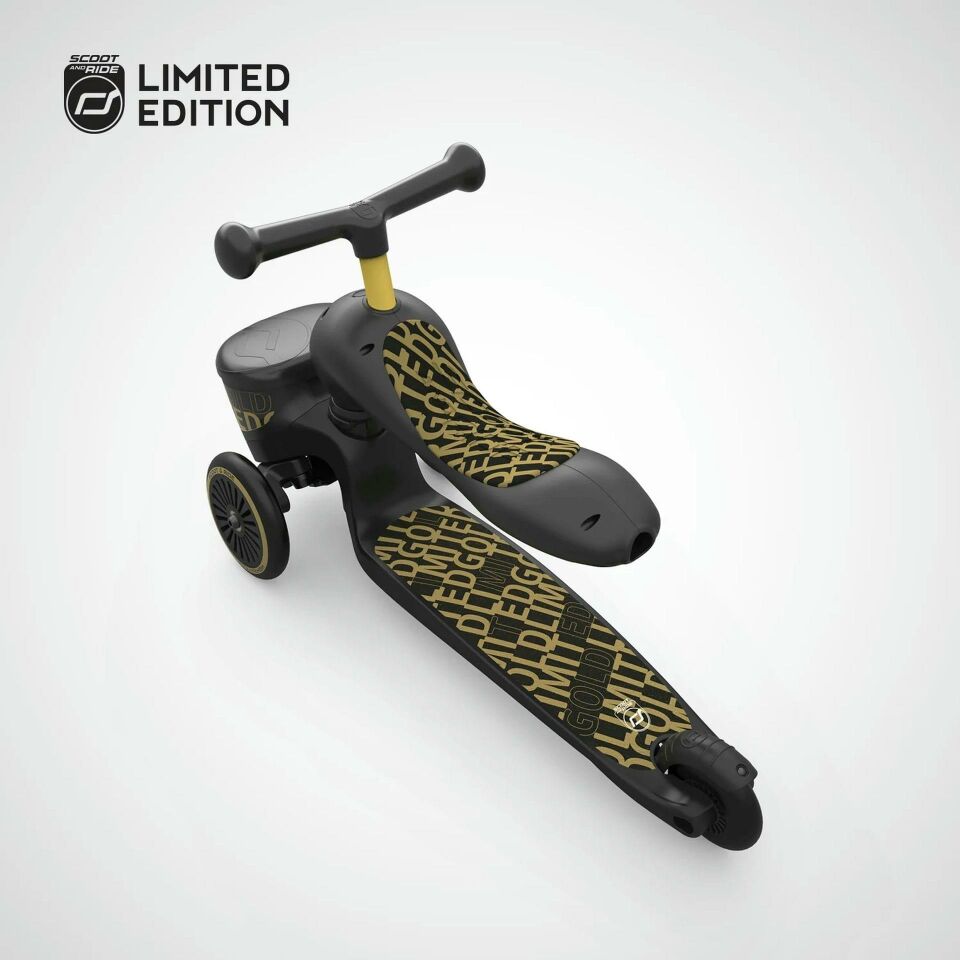 Scoot And Ride Highwaykick 1 Lifestyle Çocuk Scooter Black