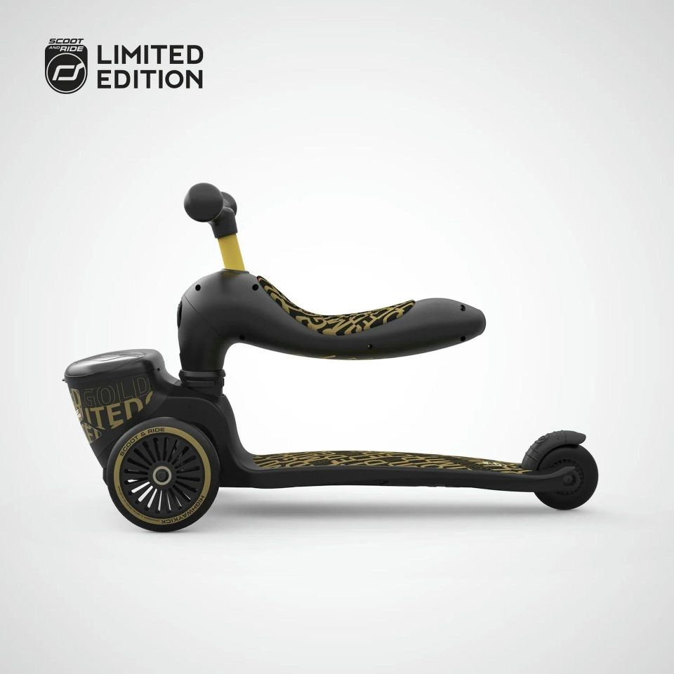 Scoot And Ride Highwaykick 1 Lifestyle Çocuk Scooter Black