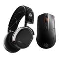 SteelSeries Arctis 7+ Plus Siyah Multi-Platform Wireless Gaming Kulaklık +  Rival 3 Wireless ve Bluetooth Optik Oyuncu Mouse