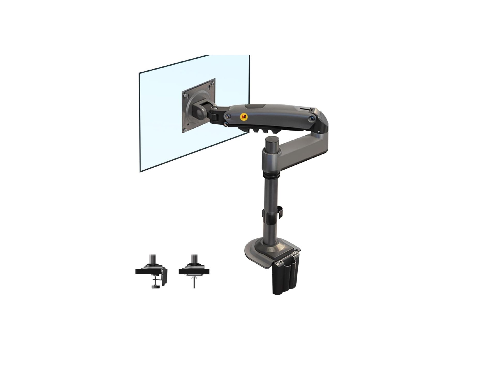 Timob Nb North Bayou H100 Tek Kol Amortisörlü Profosyonel Monitör Standı