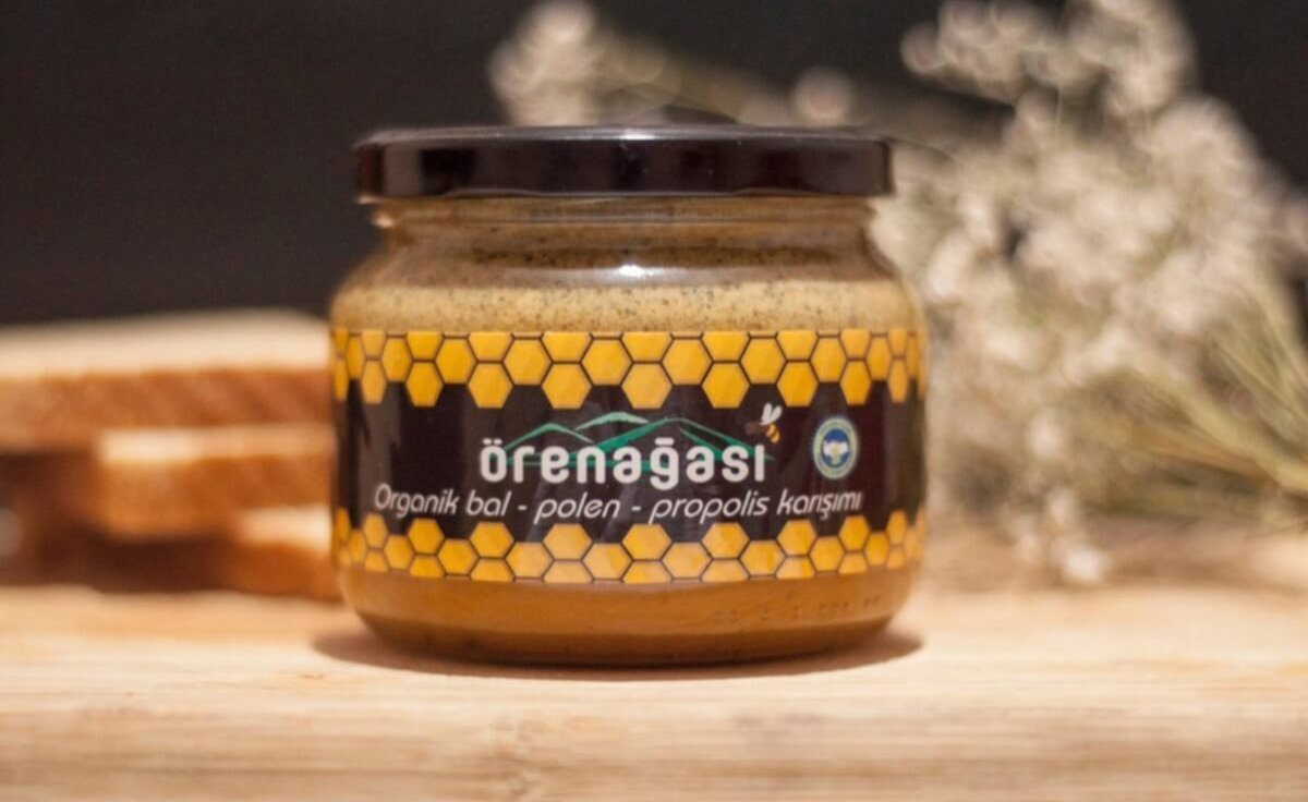 Örenağası Organik Bal - Polen - Propolis Karışımı 450 gr