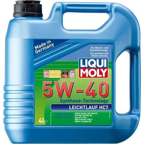Liqui Moly Leichtlauf HC7 5W-40 4 Lt Motor Yağı (Üretim Yılı: 2023)