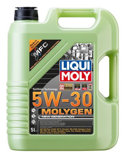 LIQUI MOLY 5W30 Motor Yağı Molygen New Generation Advance Full Sentetik 5 Litre (9952)