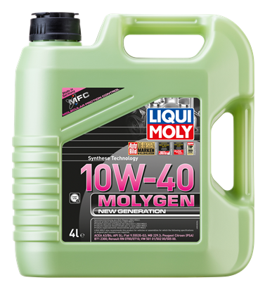 LIQUI MOLY 10W40 Motor Yağı Molygen New Generation 4 Litre (8538)