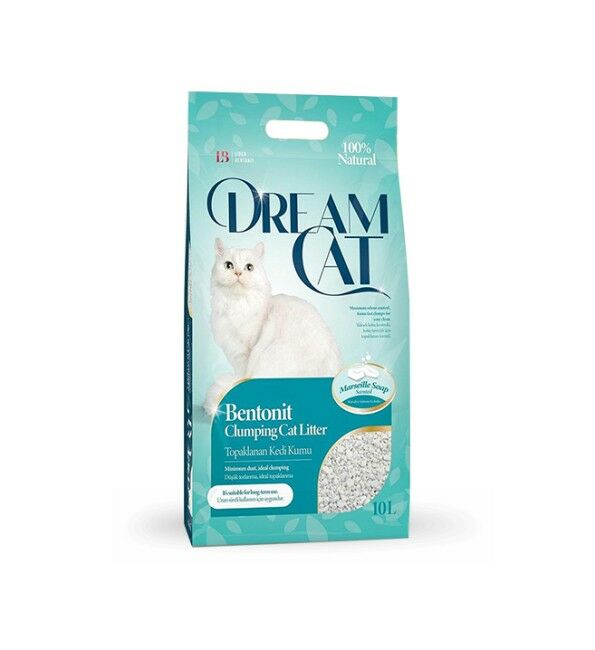 Dream Cat Marsilya Sabunlu Bentonit Kedi Kumu 10 Lt