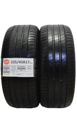 Michelin 225/45R17 94W Primacy 3 İkinci El Çift Yaz Lastiği