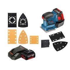 Bosch GSS 18V-10 Akülü Titreşimli Zımpara 18 Volt