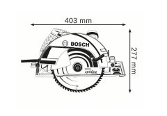 Bosch GKS 235 Daire Testere 235 mm Turbo 2050 Watt