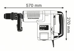 Bosch GSH 11 E Profesyonel SDS Max Kırıcı 1500 Watt