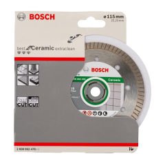 Bosch Best For Ceramic Extra Clean Turbo Elmas Kesme Diski 115x22,23 mm