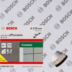 Bosch Standard For Ceramic Elmas Kesme Diski 115x22,23 mm 10'lu
