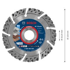 Bosch Expert Multimaterial Elmas Kesme Diski 115x22,23 mm