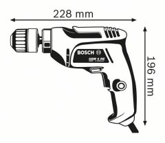 Bosch GBM 6 RE Darbesiz Matkap 350 Watt