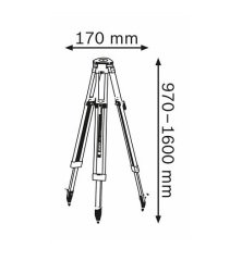 Bosch BT160 Tripod