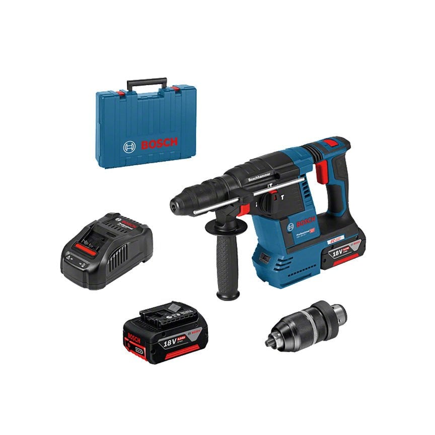 Bosch GBH 18 V-26 F Akülü SDS Plus Kırıcı Delici 6 Ah