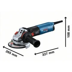 Bosch GWS 14-125 S Avuç Taşlama Makinesi 1400 Watt 125 mm