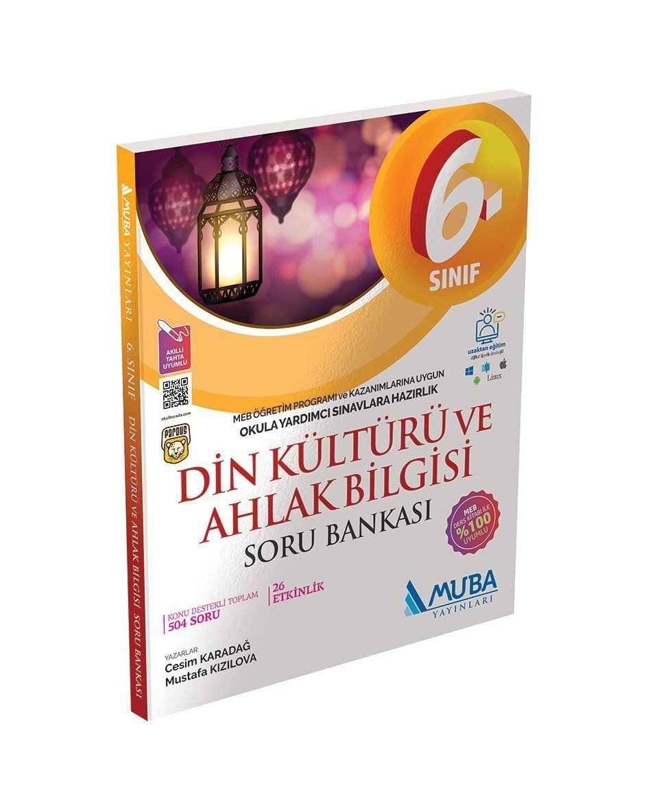 Muba Yayınları 6.Sınıf Din Kültürü Soru Bankası