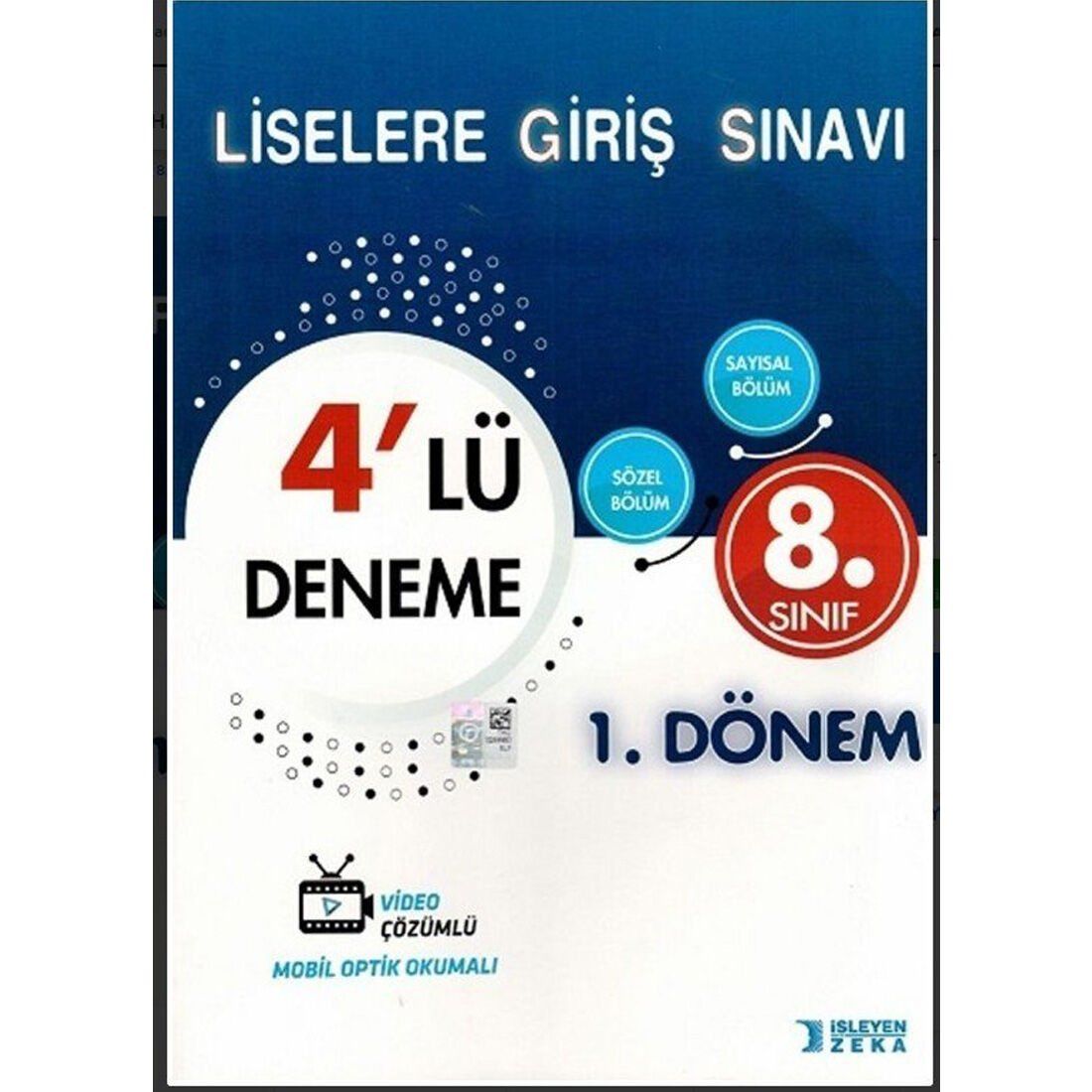 İşleyen Zeka Lgs 1.Dönem 4 lü Deneme Sınavı