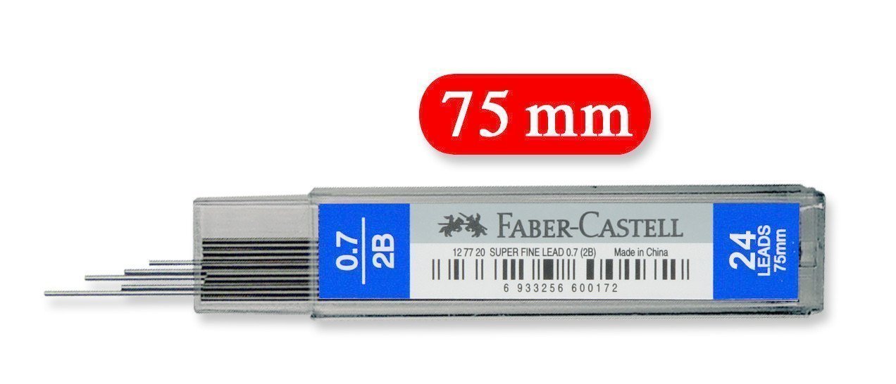 Super Fine Min 0.7 mm 2B 75 mm Uç ADEL.Faber Castell