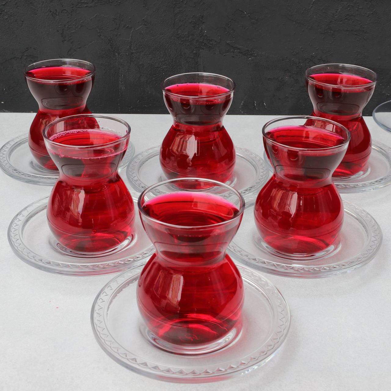 6LI ETNİK ÇAY SET