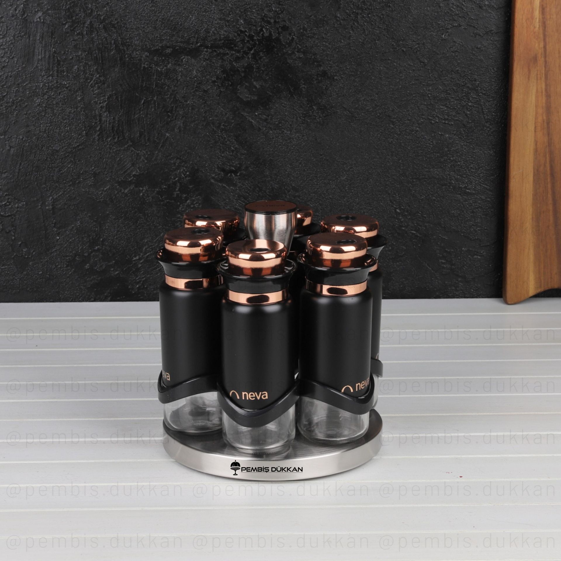 6'LI BİTTER STANDLI BAHARAT SET